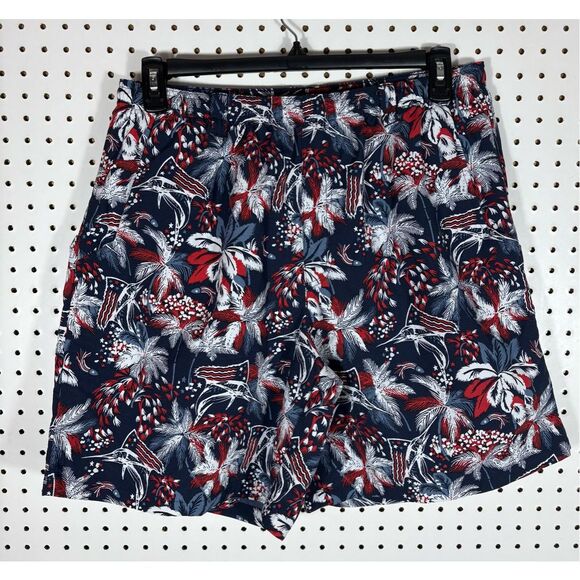Columbia Super Backcast Water Shorts mens Swim PFG Patriotic shorts size L - Picture 1 of 8